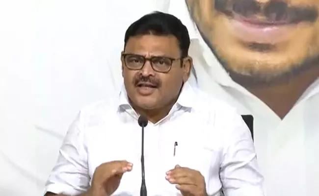 Ambati Rambabu Comments About Krishna Kishore In Tadepalli - Sakshi