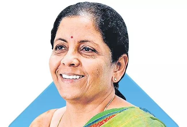 Finance Minister Nirmala Sitharaman on Forbes 100 most powerful women list - Sakshi