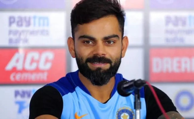 Kohli responds To Pietersen's Post Kid Flaunting Batting - Sakshi