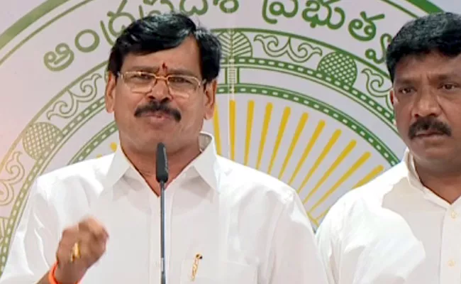 Government Whip Koramutla Srinivasulu Comments On Chandrababu - Sakshi