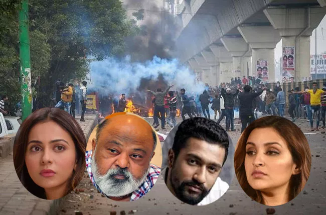 Bollywood Actors Condemn Violence Against Protesting Students - Sakshi