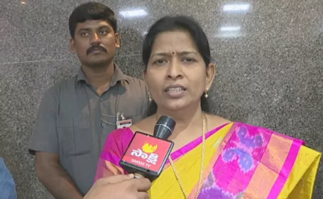 Preschool Education in Anganwadi Centers : Minister Taneti Vanitha - Sakshi