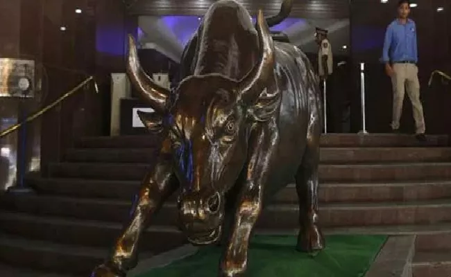 Sensex, Nifty Hit Record Highs  - Sakshi