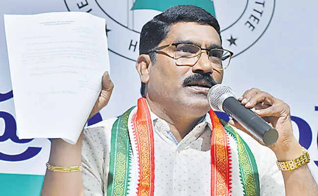 AICC Sampath Kumar Fires On Telangana Government - Sakshi