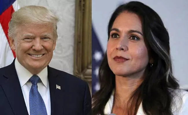 Tulsi Gabbard Criticized For Present Vote On Trump Impeachment - Sakshi