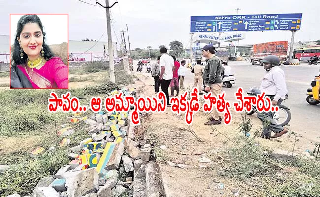 People Rush To See Disha Incident Spot At Tondupalli Toll Gate - Sakshi