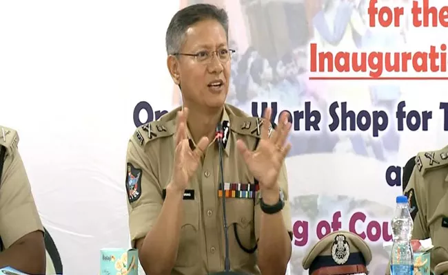 DGP Gautam Sawang: Women Responsible For Women Care Secretary - Sakshi