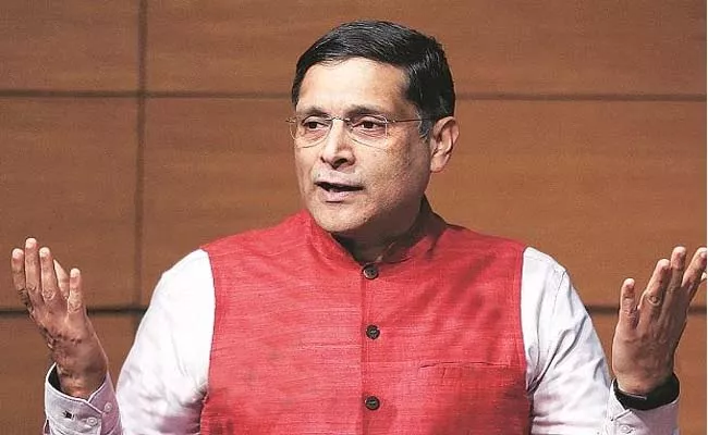 Puzzled why stock market is buoyant amidst slowdown: Arvind Subramanian - Sakshi