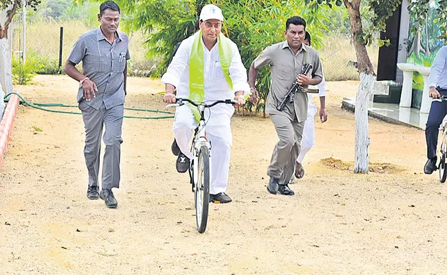 Indrakaran Reddy Started The Jungle Camp At Ranga Reddy District - Sakshi