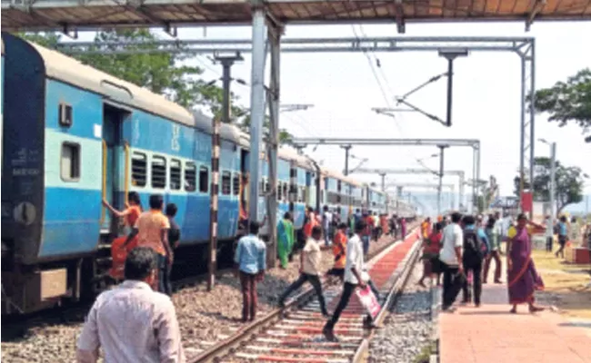 Railway Reservation Completed Till The End Of January - Sakshi