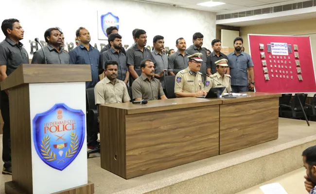 HYD Police Arrested Hawala Money Laundering Gang - Sakshi