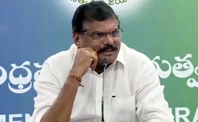 Botsa Satyanarayana Reacts On TDP Comments On AP capital Issue - Sakshi