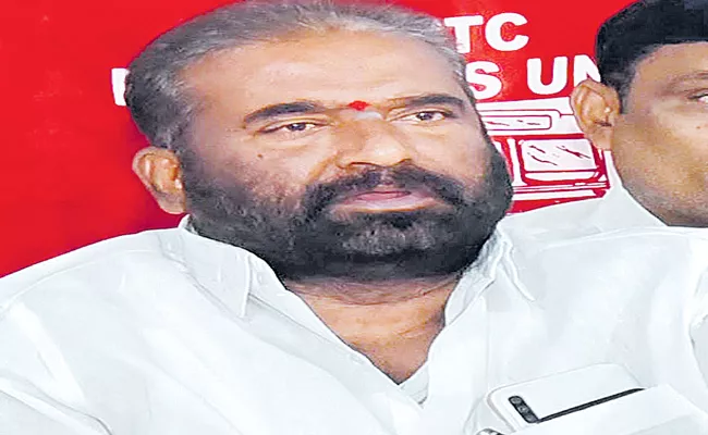 TSRTC Rejected Ashwathama Reddy's Six Months Leave Letter - Sakshi