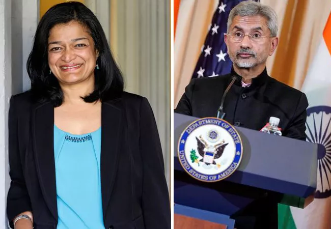 Jaishankar Refuses to meet Congresswoman Pramila Jayapal - Sakshi