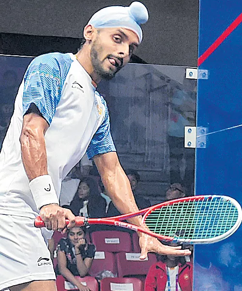  Harinder Pal Bags men's Title In Third Leg Of India Tour - Sakshi