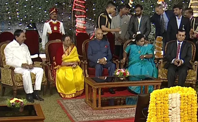 President Ramnath Kovind Dinner At Raj Bhavan - Sakshi