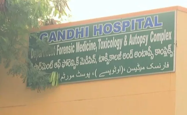 Disha Accused Bodies Postmortem Started In Gandhi Hospital - Sakshi