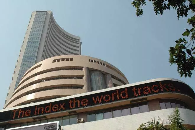 Sensex Trades Lower Over Selling Pressure - Sakshi