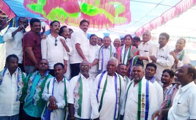 TDP Leaders Joining YSRCP In Srikakulam District - Sakshi