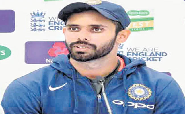 Hanuma Vihari Will Lead India A Team For New Zealand Series - Sakshi