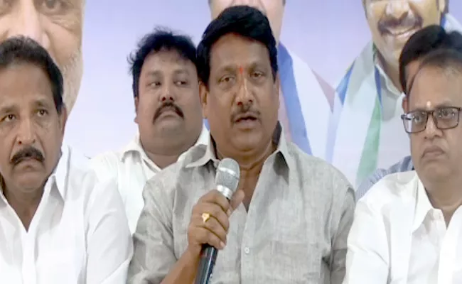 The Hudhud Storm Came With Lies : YSRCP Leader Koyya Prasad Reddy - Sakshi