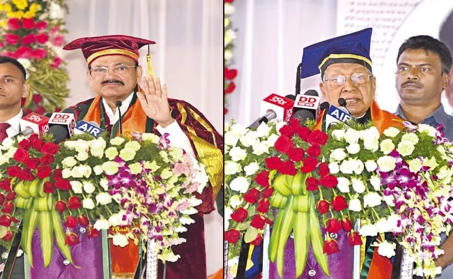 Venkaiah Naidu Speech At NIT Convocation In Tadepalligudem - Sakshi