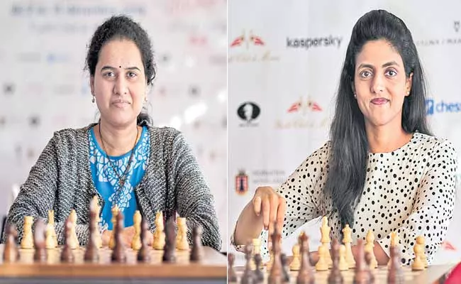 Koneru Humpy And Dronavalli Harika Are Preparing For The Final Tournament This Year - Sakshi