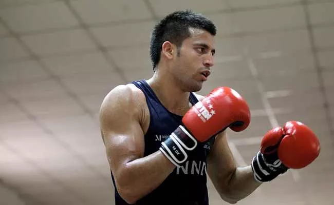 Boxer Sumit Sangwan Gets One Year Ban For Dope Test Failure - Sakshi