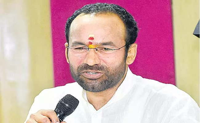 Opposition Is Deliberate Propaganda Says Kishan Reddy - Sakshi