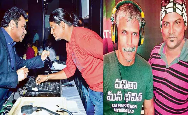 DJ Shabbir Stage Show With AR Rahman - Sakshi