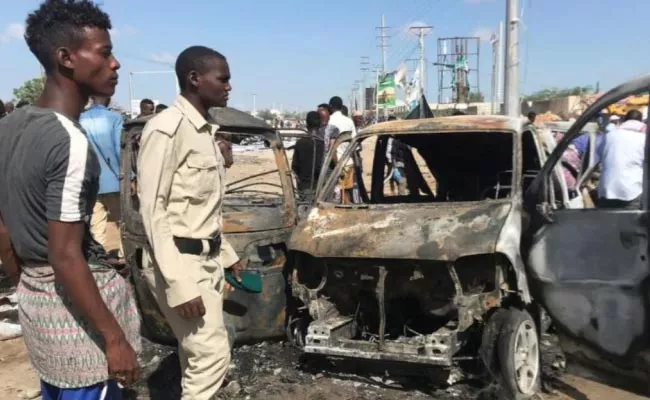 Blast In Somalia Capital City - Sakshi