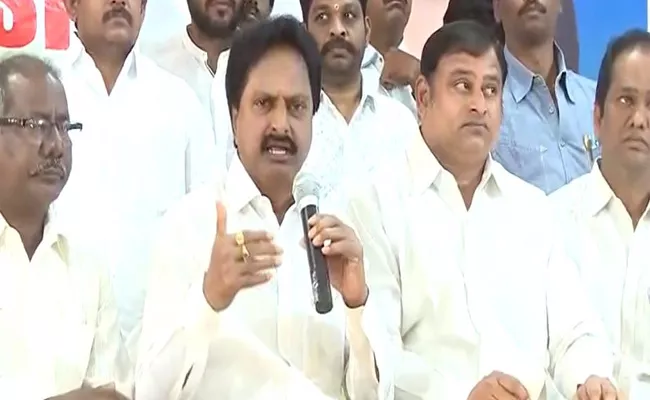 YSR Trade Union President Goutham Reddy Comments On Central Government - Sakshi