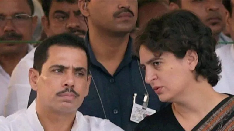 Robert Vadra supports wife Priyanka Gandhi After UP Police Manhandles Her - Sakshi