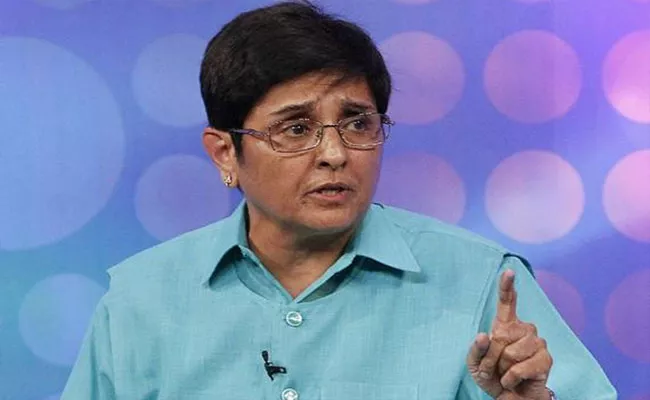 Kiran Bedi Requests Puducherry CM To Desist Derogatory Remarks Against Her - Sakshi