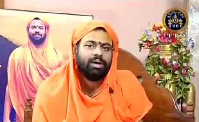 Paripurna Nanda Swamiji Visit Tirumala - Sakshi