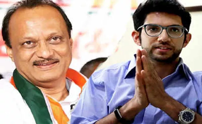 Ajit Pawar And Aditya Thackeray May Got Place In Maharashtra Cabinet - Sakshi