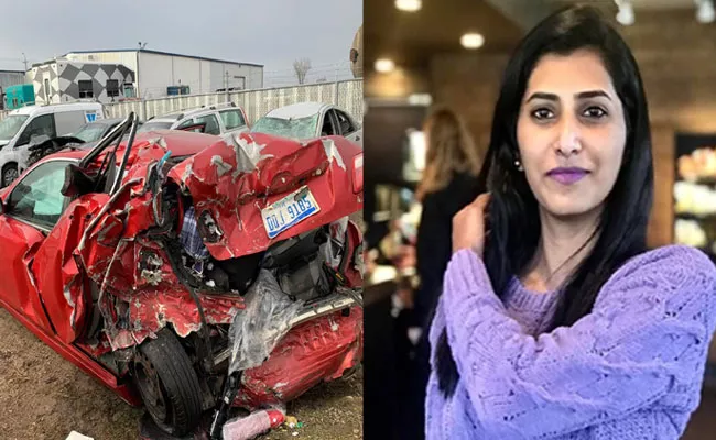 Hyderabad Woman Brain Dead In US Michigan Car Accident - Sakshi