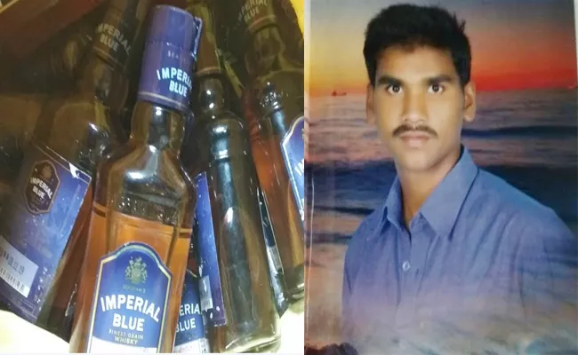 Adulterated Alcohol Caught in TDP Leader House Kurnool - Sakshi