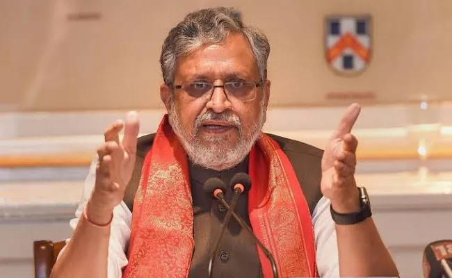 Sushil Kumar Modi Unhappy With Prashant Kishor Statement - Sakshi