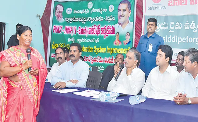 Harish Rao Launched Website For The Purchase Of Organic Crops - Sakshi