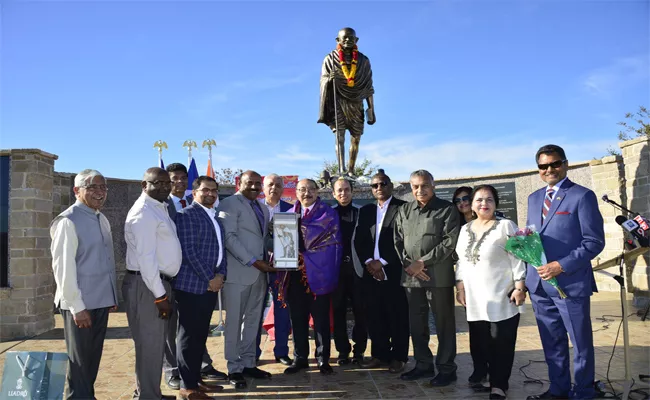 Gandhi 150 Jayanthi Celebrations At Texas Headed by MGMNT - Sakshi