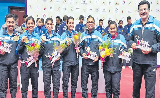 India Table Tennis Got Two Medals In South Asian Games - Sakshi