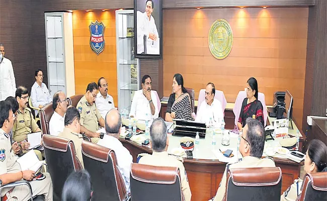 A High Level Review Meeting With Several Ministers In Home Minister Office About Womens Safety - Sakshi