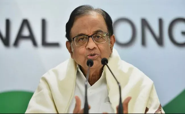 Chidambaram Slams On Modi Silence Regarding Indian Economy - Sakshi