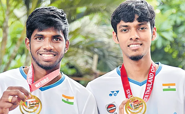 Satwik, Chirag Nominated For Most Improved Player At BWF Awards - Sakshi