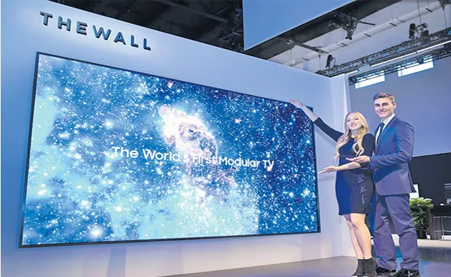 Samsung Launches New TV With A Massive 293 Inch Screen - Sakshi