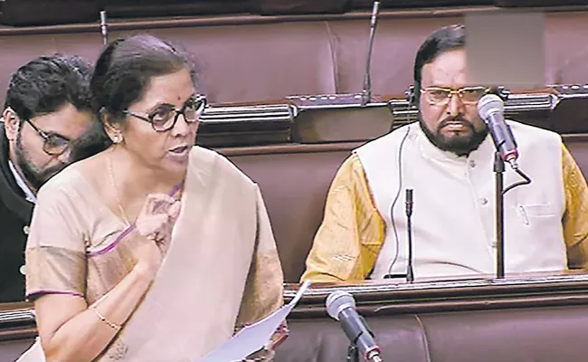 Lok Sabha Passes Bill To Effect Corporate Tax Reduction Says Nirmala Sitharaman - Sakshi