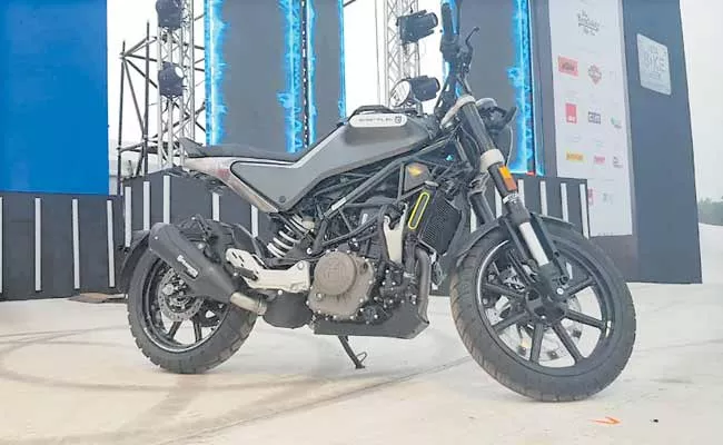 Bajaj Auto Introduces Husqvarna Brand Of Premium Bikes - Sakshi