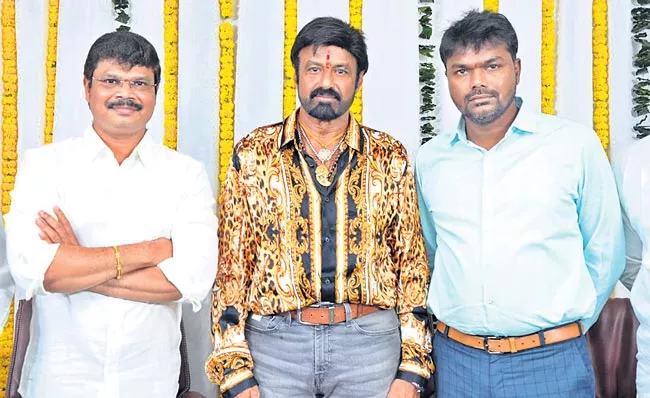 bala krishna, boyapati new movie launch - Sakshi