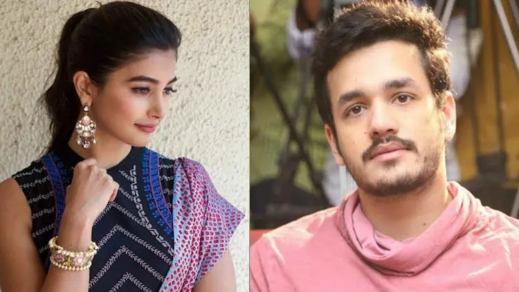 akhil with pooja hegde movie song shooting at hyderabad - Sakshi